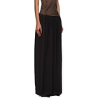 The Frankie Shop Black Aeson Maxi Skirt