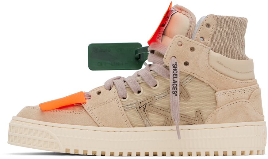 tan nike off white