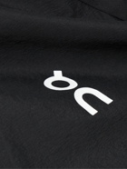 ON - Court Logo-Print Shell Tennis Jacket - Black