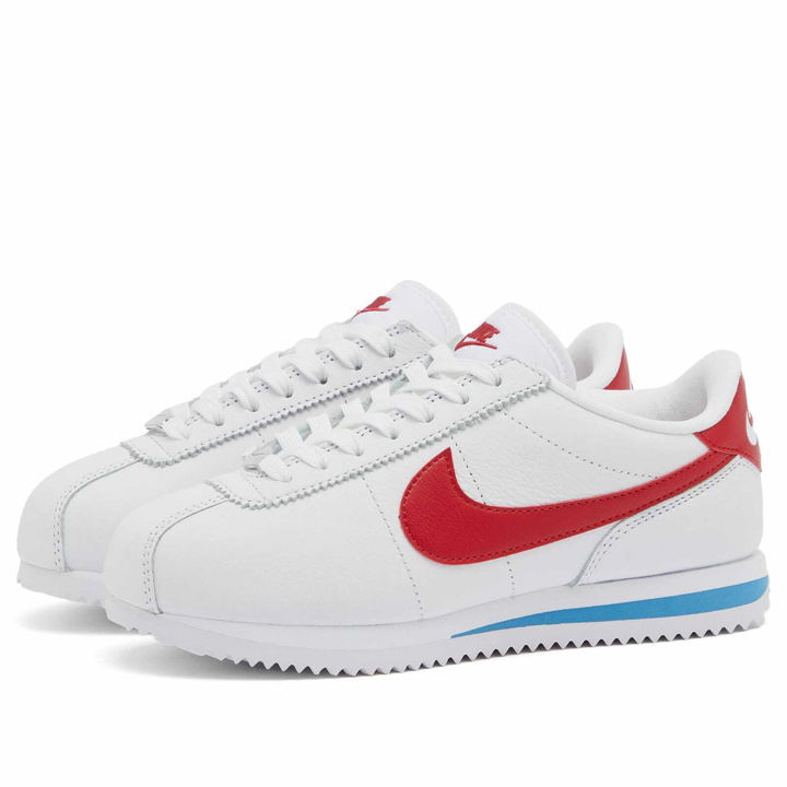 Photo: Nike CORTEZ 72 OG Sneakers in White/Red/Blue