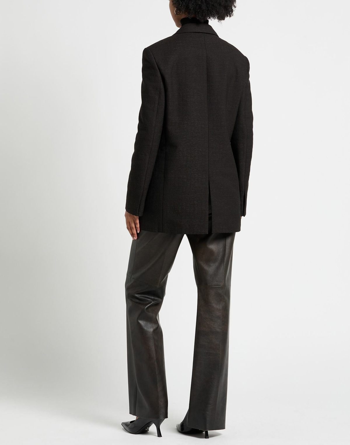 The Row Womens Blazer Chocolate in Brown