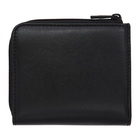 Alexander McQueen Black Graffiti Zip Coin Purse