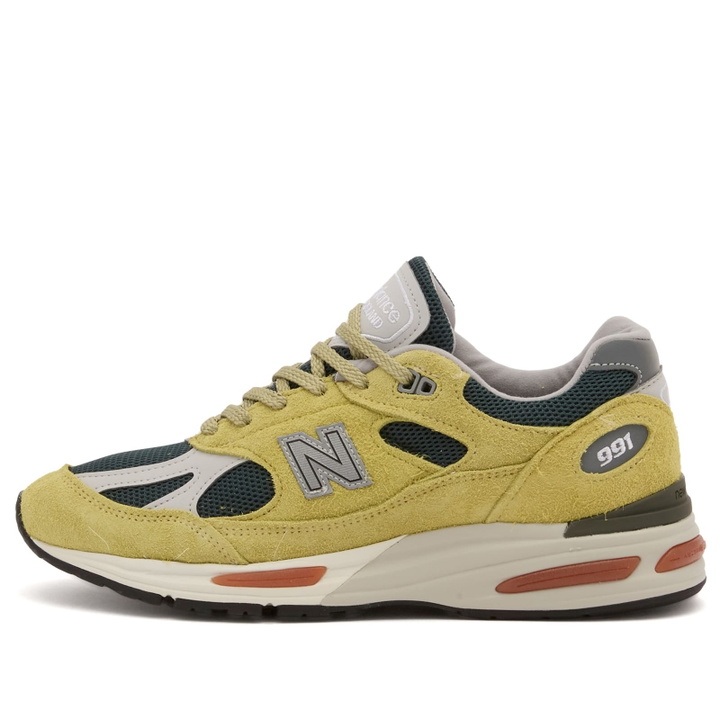 Photo: New Balance 991v2 Sneaker in Green