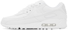 Nike White Air Max 90 LTR Sneakers