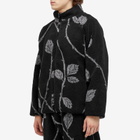 Heresy Men's Bramlble Fleece Jacket in Black/Grey
