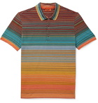 Missoni - Striped Cotton Polo Shirt - Multi