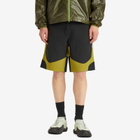Purple Mountain Observatory Men's Terrain Shorts in Black/Olive