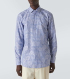 Etro Floral paisley cotton shirt