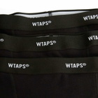 WTAPS Men's Skivvies Boxers - 3 Pack in Black