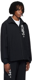 WTAPS Black Printed Track Jacket