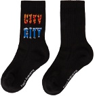 Paco Rabanne Black Kimura Tsunehisa Edition 'City' Socks