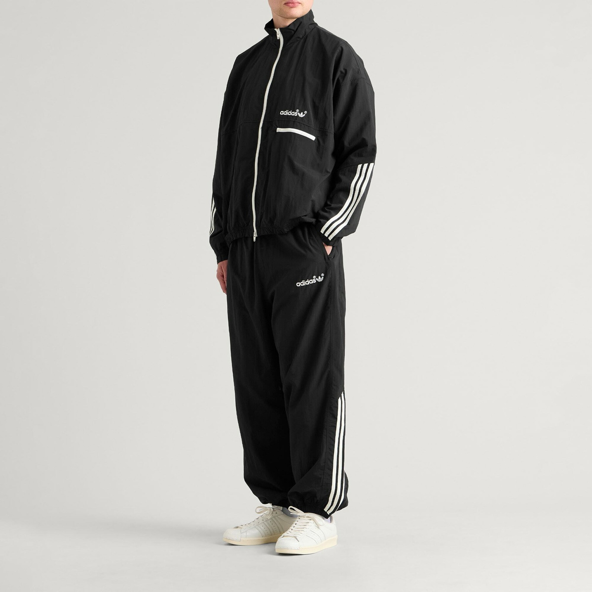 Adidas Men's Firebird Jacket in Black
