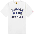 Human Made Men's Font T-Shirt in White