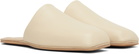 OUR LEGACY WORK SHOP Emporio Armani Beige Cigarr Slippers