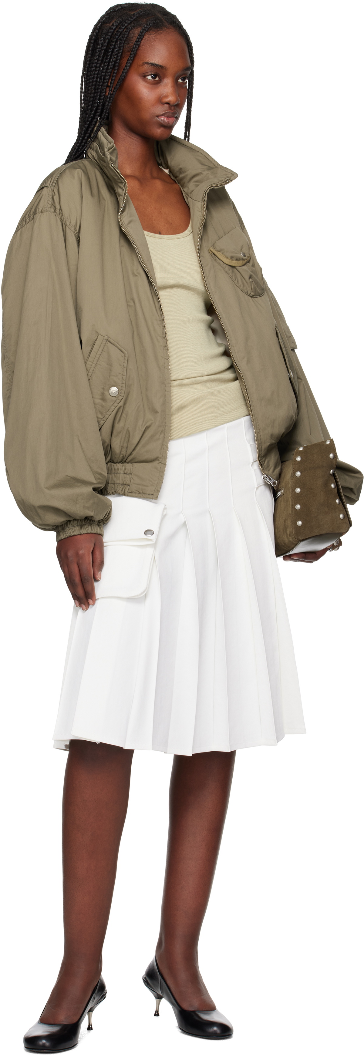 【OPEN YY】COTTON CARGO BOMBER (2COLORS) OPEN YY