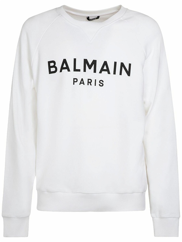 Photo: BALMAIN - Logo Printed Sweatshirt