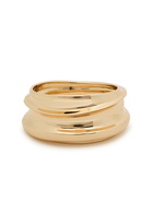 Jenny Bird Mega Lennon Sculpted Bangle Gold