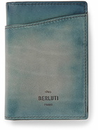 Berluti - Jagua Neo Scritto Venezia Leather Bifold Cardholder