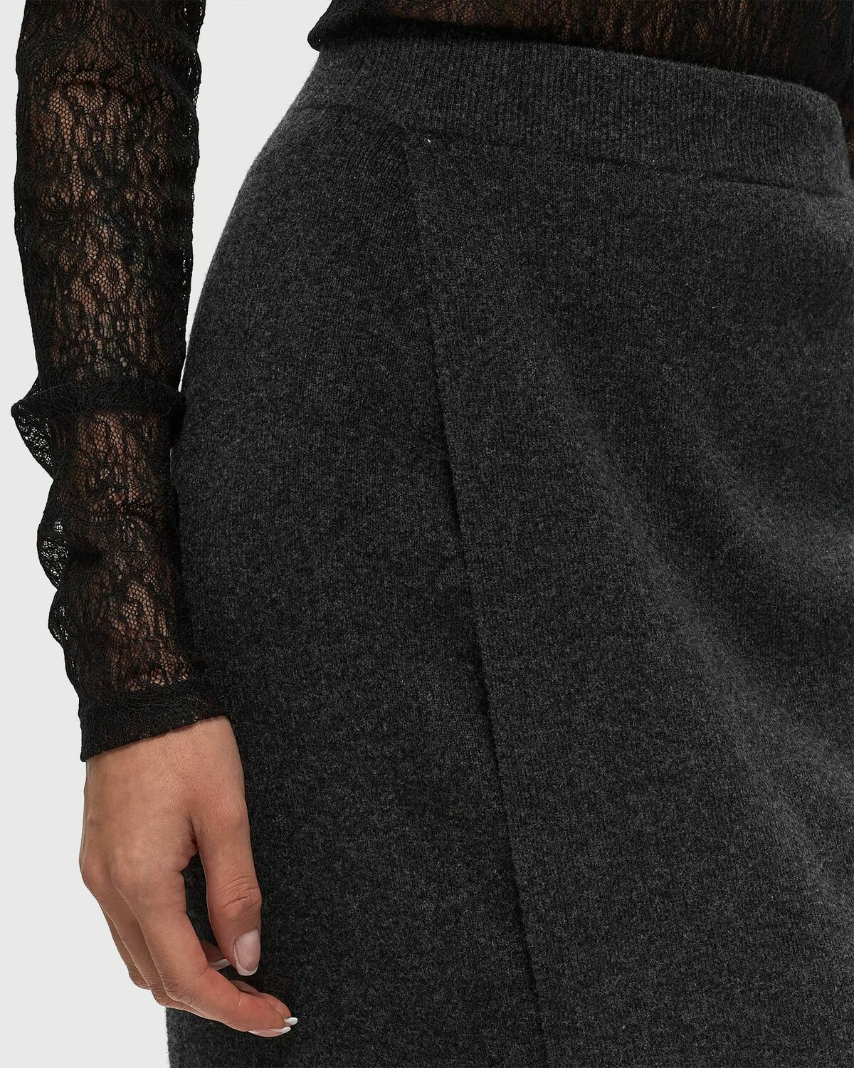 Gestuz Manzigz Skirt Grey Skirts