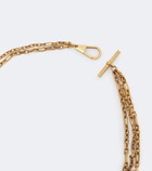 Khaite 18kt gold-plated brass bag charm