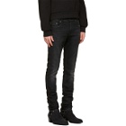 Saint Laurent Black Low Waisted Skinny Jeans