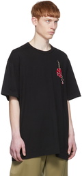 Comme des Garçons Homme Plus Black Cotton T-Shirt