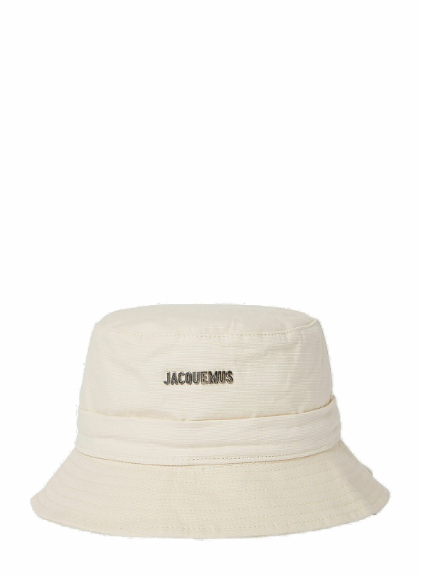 Photo: Jacquemus - Le Bob Gadjo Bucket Hat in Cream