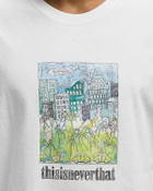 Thisisneverthat City & Park Tee White Mens Shortsleefe