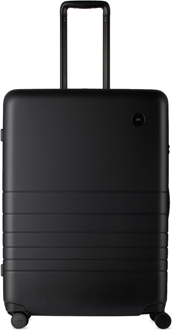 Monos Black Large Check-In Suitcase