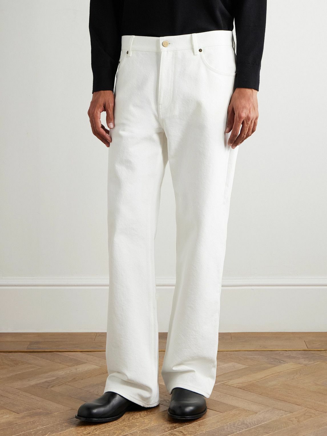 Gabriela Hearst - Rey Straight-Leg Jeans - White