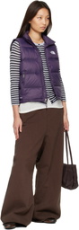 The North Face Purple Hydrenalite A-Line Down Vest