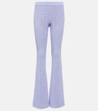 Givenchy 4G jacquard flared pants