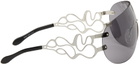 VAILLANT Silver & Gray TD Kent Edition Piscine Sunglasses