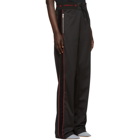 Givenchy Black Velvet Band Lounge Pants