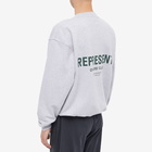 Represent Men's Owners Club Sweat in Light Grey Marl