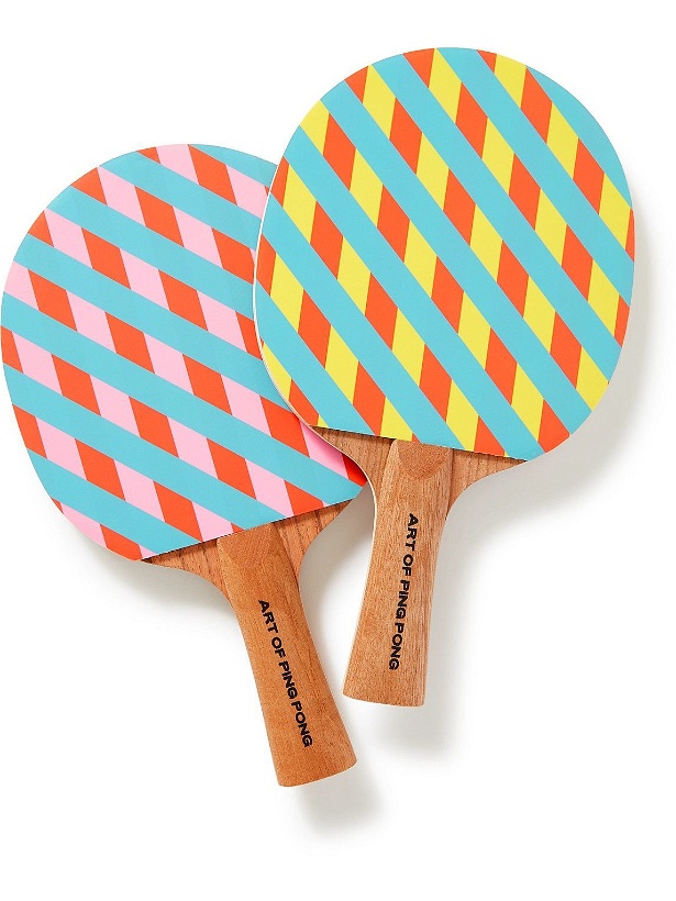 Photo: The Art of Ping Pong - Set of Two Ping Pong Bats
