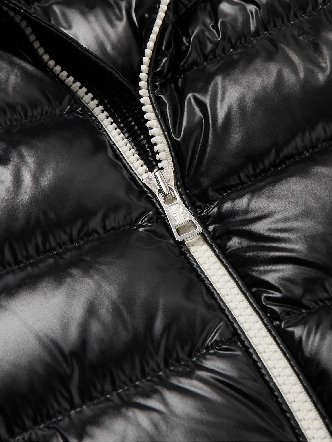 Moncler - Berriat Logo-Appliquéd Quilted Nylon Down Jacket - Black Moncler