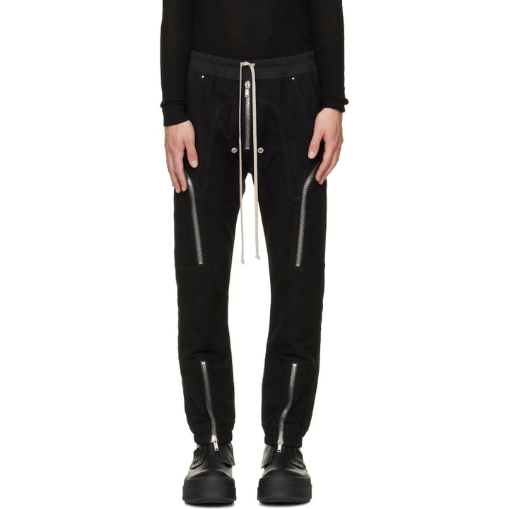 Photo: Rick Owens Black Tower Heizer Cargo Pants