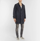 John Elliott - Gas Station Paint-Spattered Distressed Cotton Jacket - Black