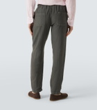 Fedeli Linen straight pants