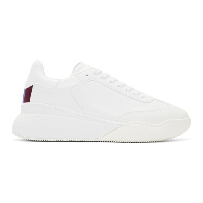 Photo: Stella McCartney White Loop Lace-Up Sneakers