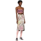 Ashley Williams Multicolor and Black Mask Skirt