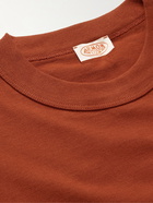 Armor Lux - Callac Logo-Appliquéd Organic Cotton-Jersey T-Shirt - Orange