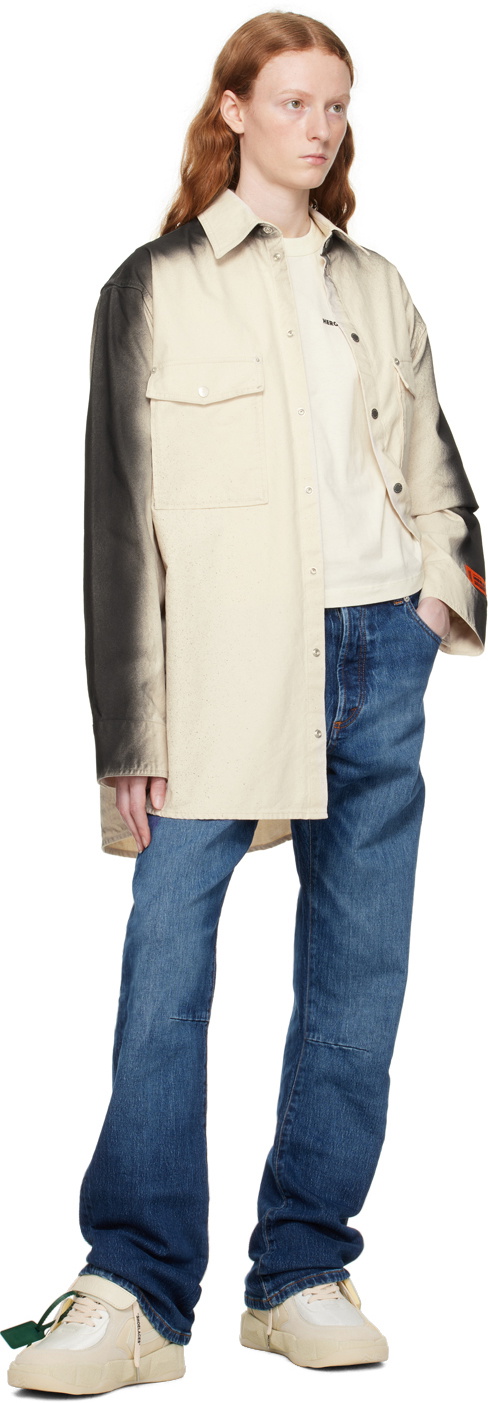 Heron Preston Blue Ex-Ray Jeans