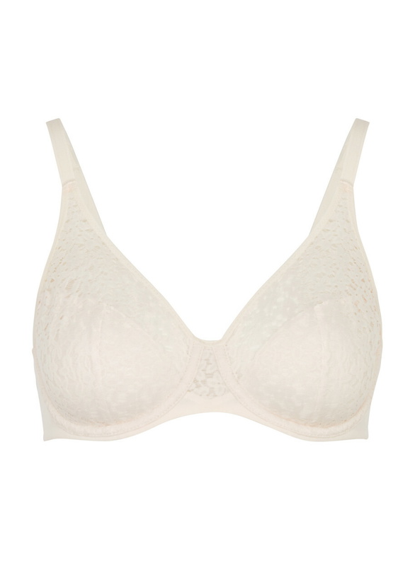 Photo: Chantelle Norah Lace Underwired bra Pearl