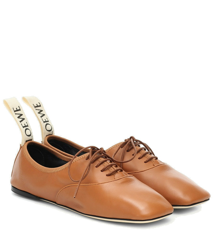 Photo: Loewe - Leather Derby shoes