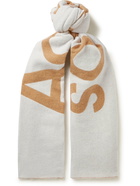 Acne Studios - Logo-Jacquard Wool-Blend Scarf