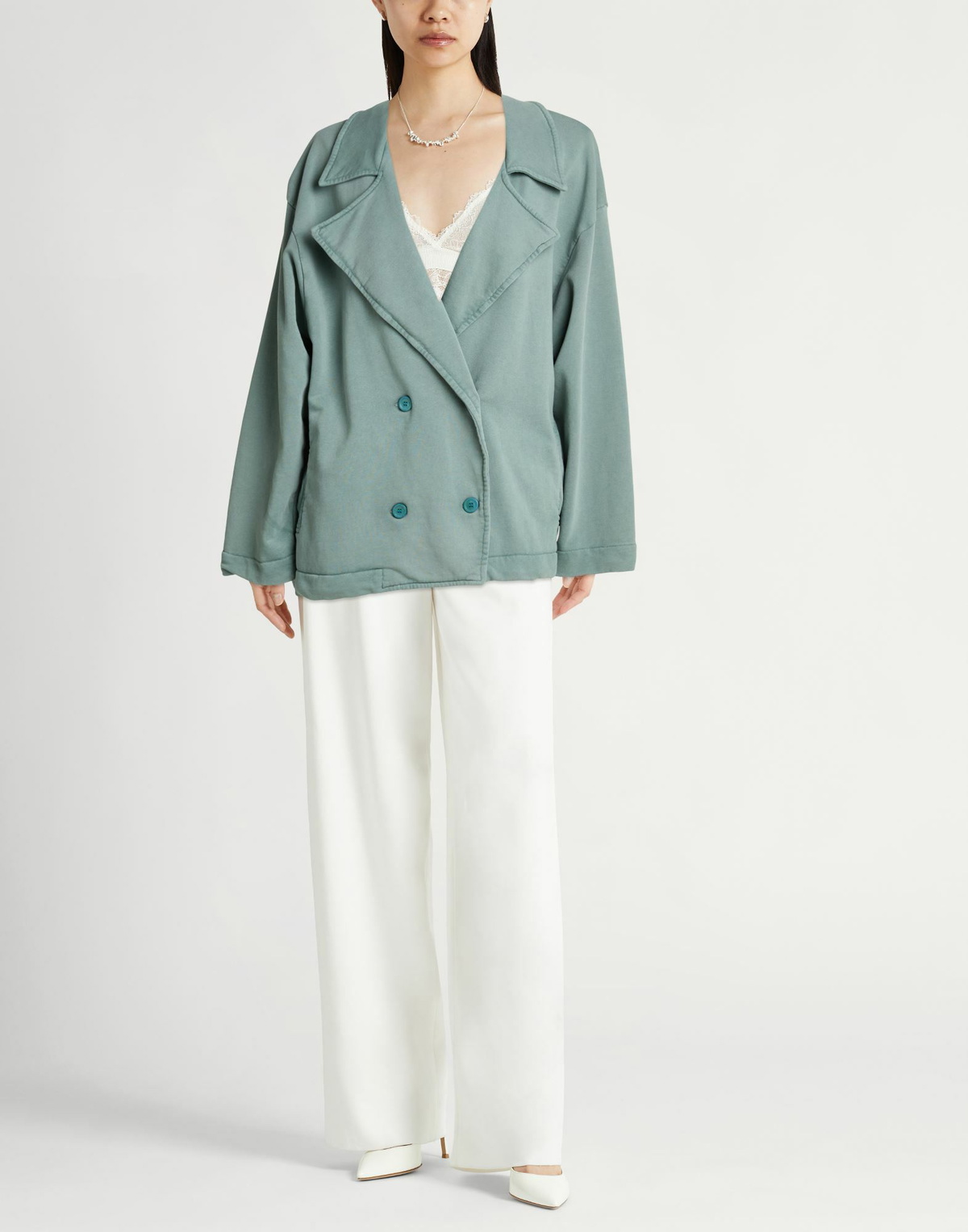 Crossley Womens Blazer in Sage green
