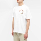 Good Morning Tapes Men's E Ruscha Swirl T-Shirt in White