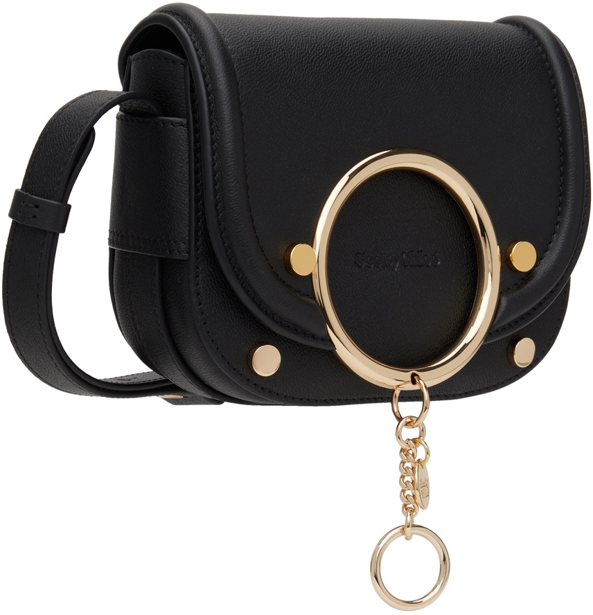 See by Chloé Black Mara Small Crossbody Bag